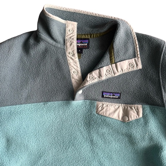 Patagonia Women’s Synchilla Snap-T Fleece Pullover – Size M - Picture 2 of 10